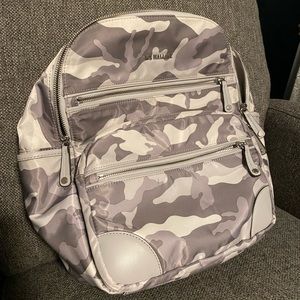 NWOT | MZ Wallace Grey Camo Tribeca Backpack